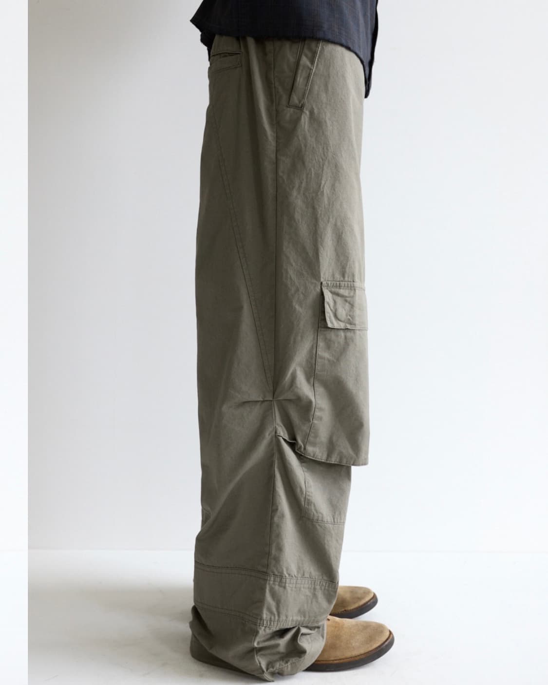 해칭룸/Fireman Pants-Olive Grey 상품이미지2