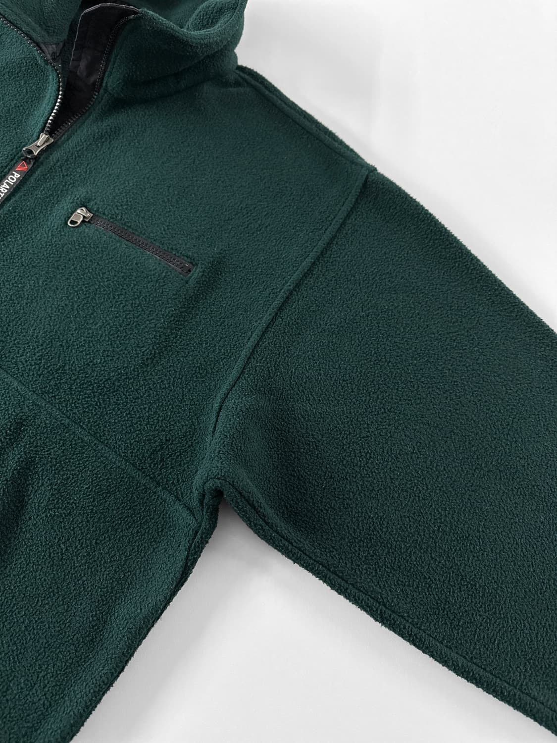 90s 빈티지 Great Mountain 플리스 하프 집 풀오버 상품이미지6