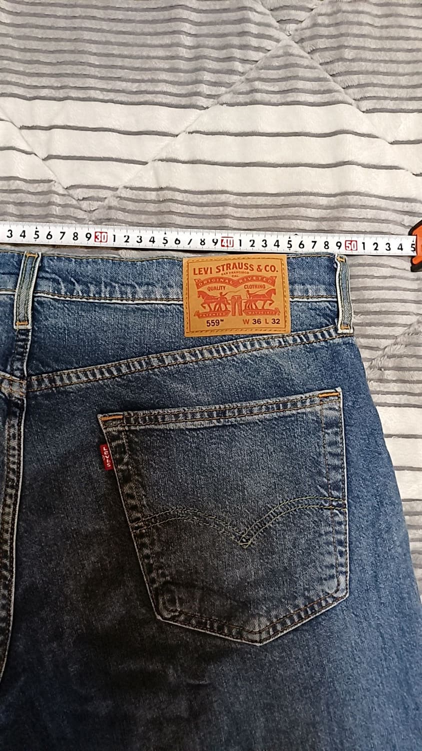 리바이스 559 청바지 빅사이즈 실측38인치 기장105 상품이미지7