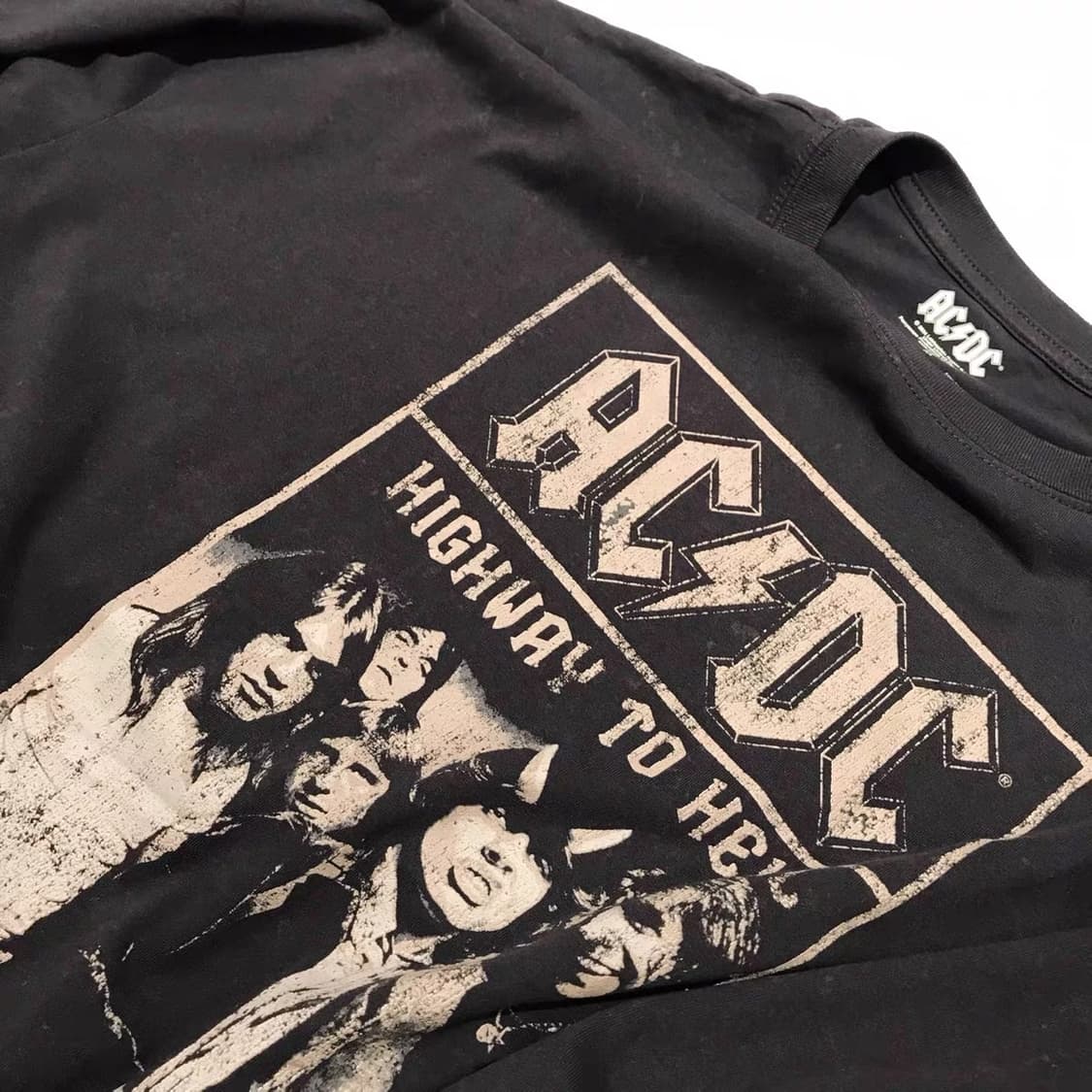 AC/DC 복각 밴드티 상품이미지5