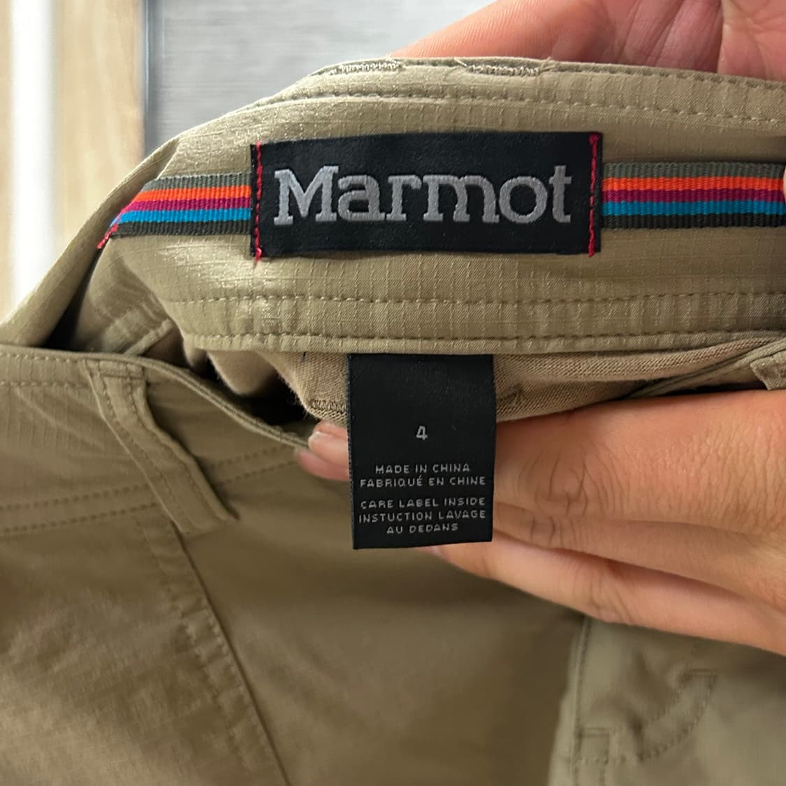 마모트 베이지 카고 미니스커트 30 상품이미지3