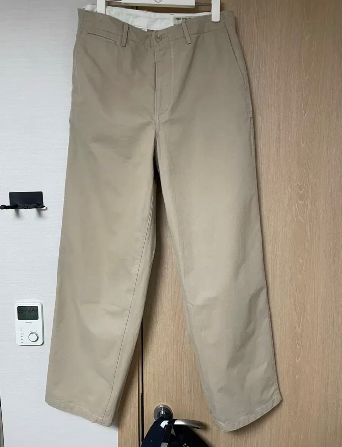 포터리 오피서 치노 라이트 베이지 팬츠 상품이미지1