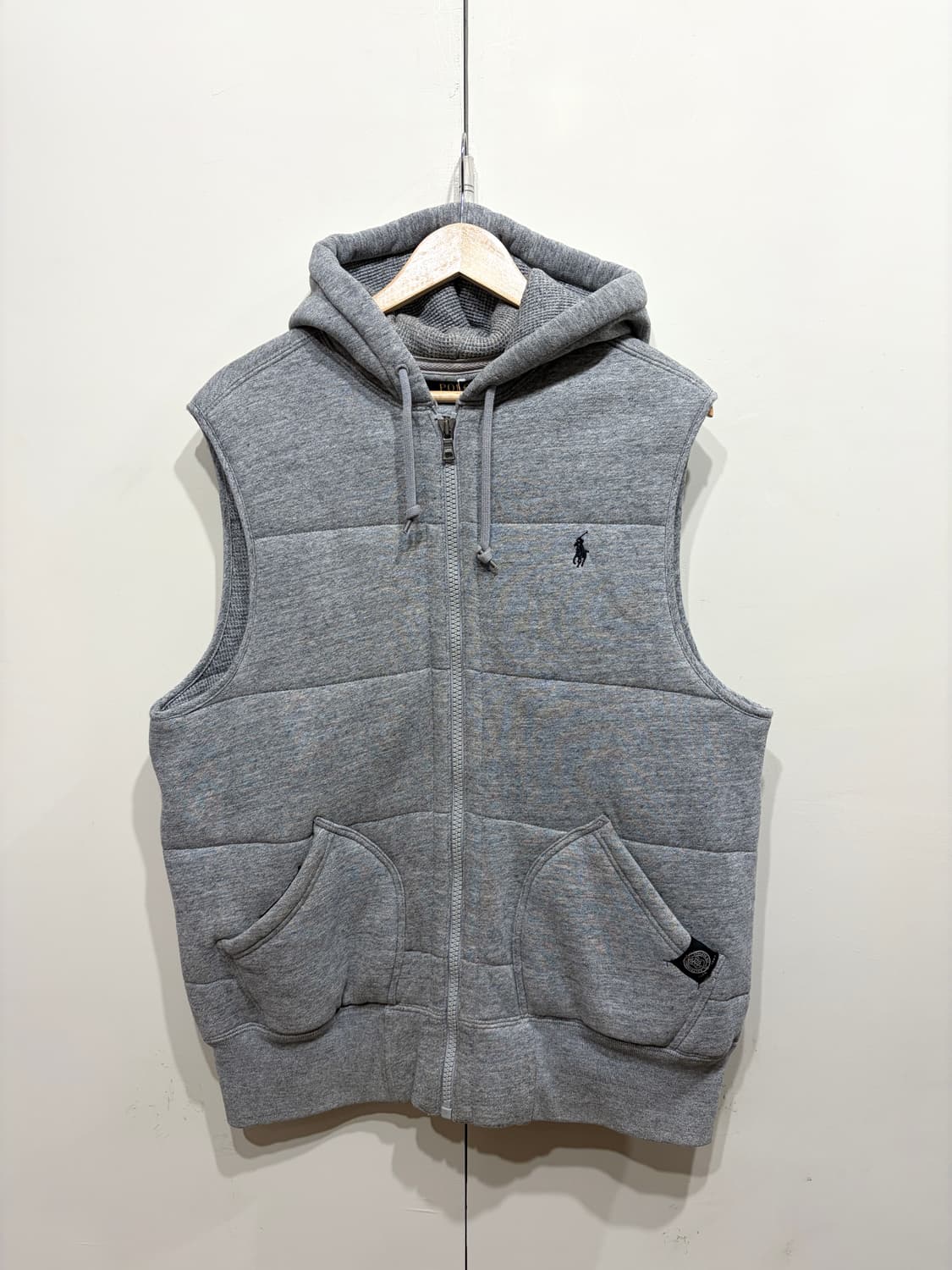 폴로 랄프로렌 코튼 후드 베스트 상품이미지1