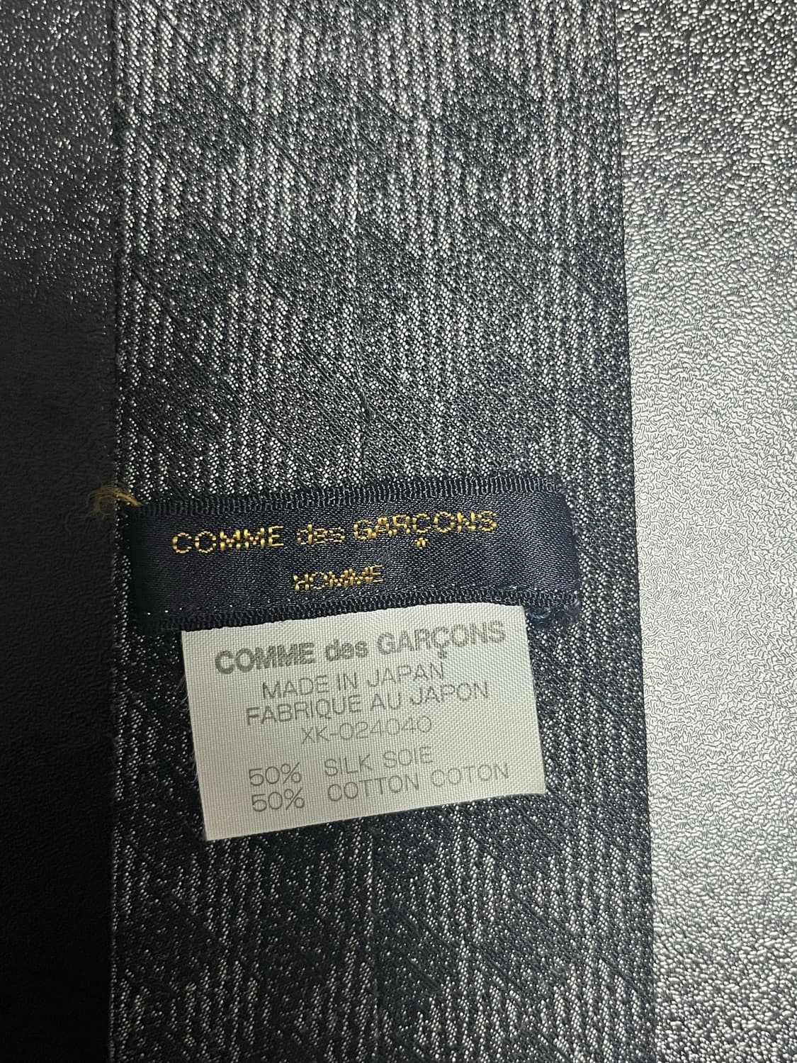 꼼데가르송 넥타이 상품이미지2