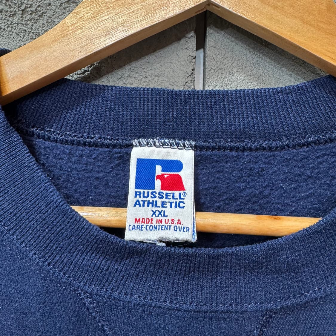 90s 러셀 빈티지 스웻셔츠 맨투맨 made in USA (2XL) 상품이미지5