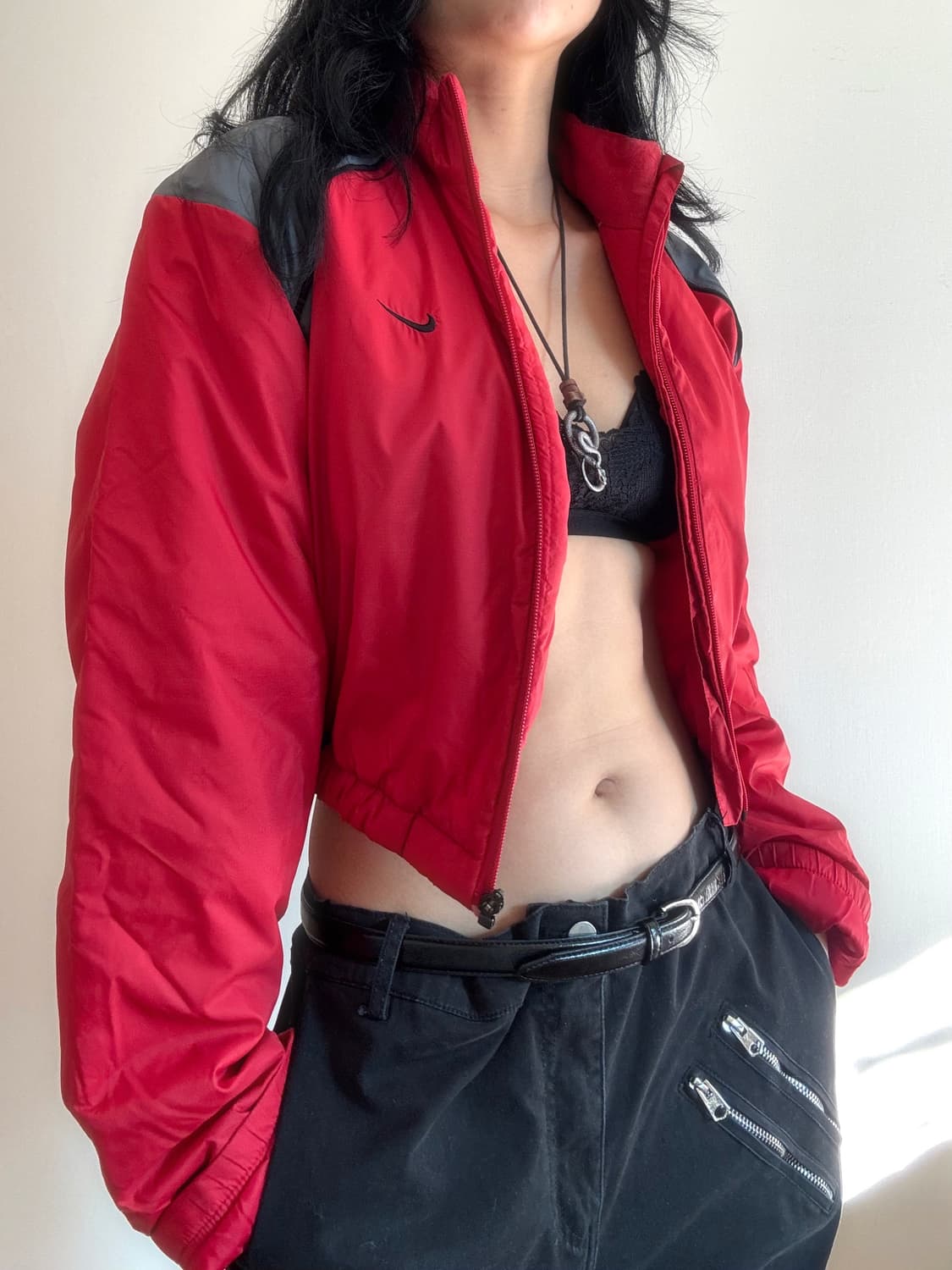 나이키 크롭 푸퍼 자켓 상품이미지1