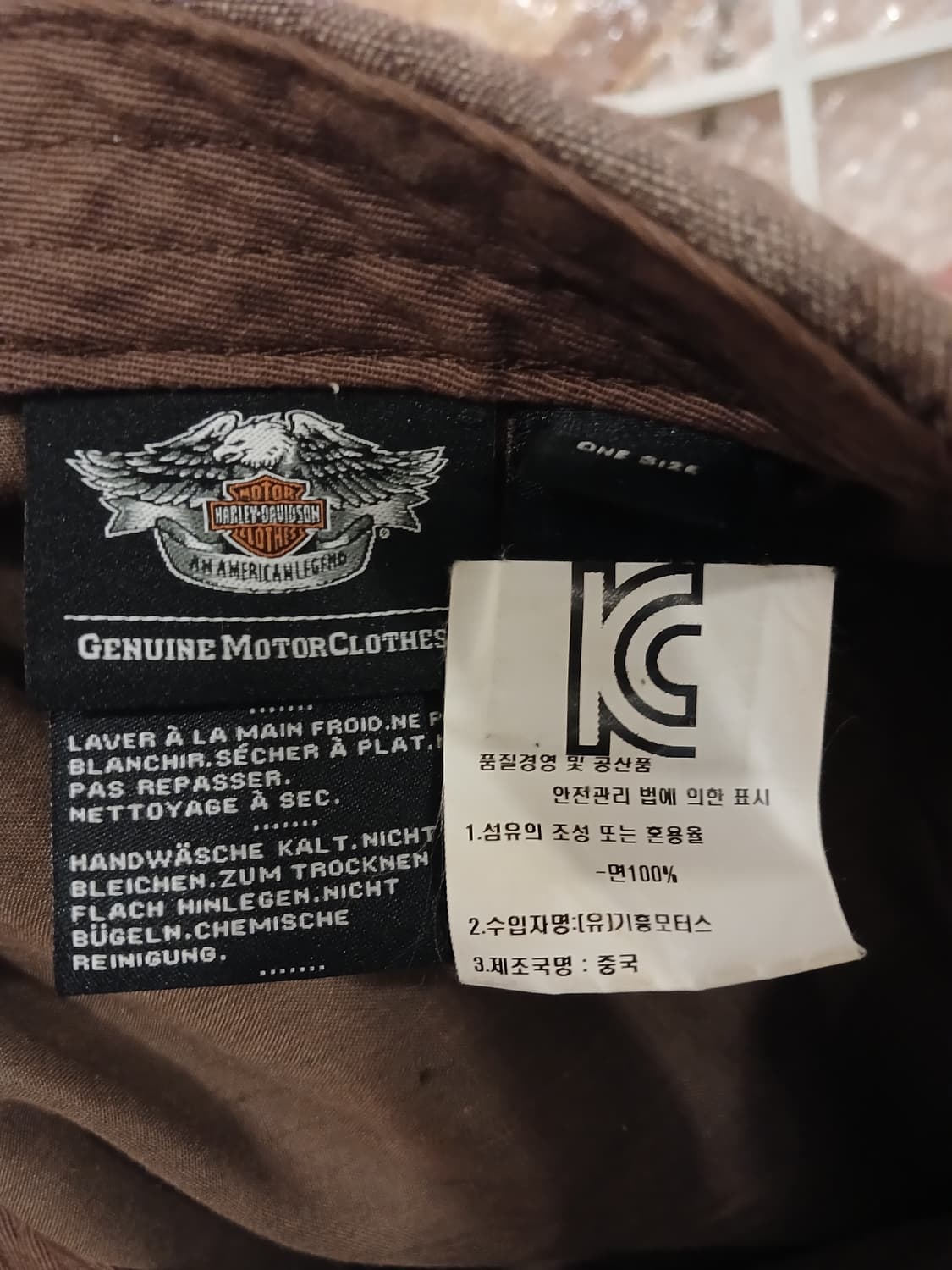 할리데이비슨 정품 남성 모자 free 사이즈 상품이미지8