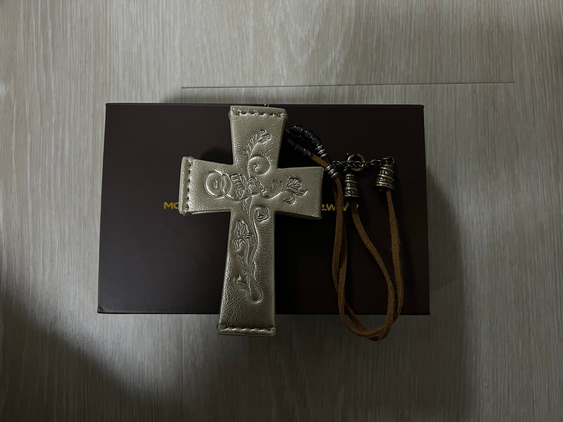 스컬프터 십자가 카드 목걸이 지갑 상품이미지3