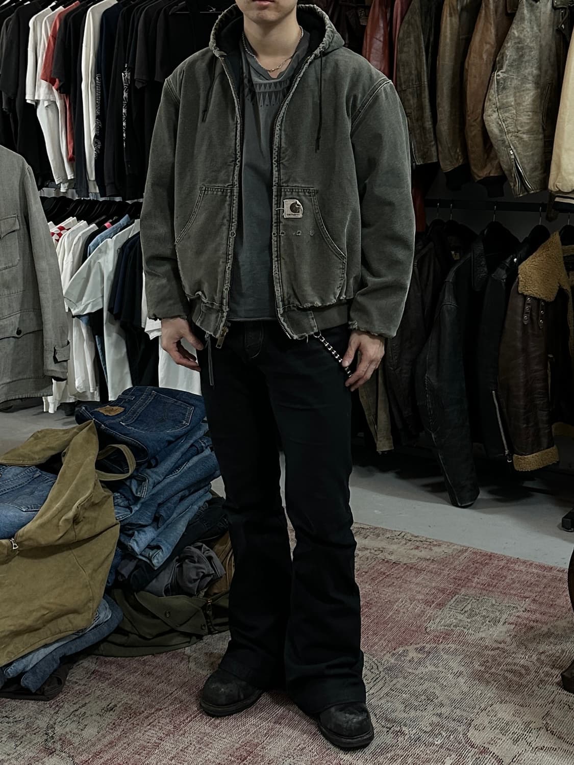 00's OG 칼하트 J68 액티브 자켓 칼하트 MOS J130 상품이미지2