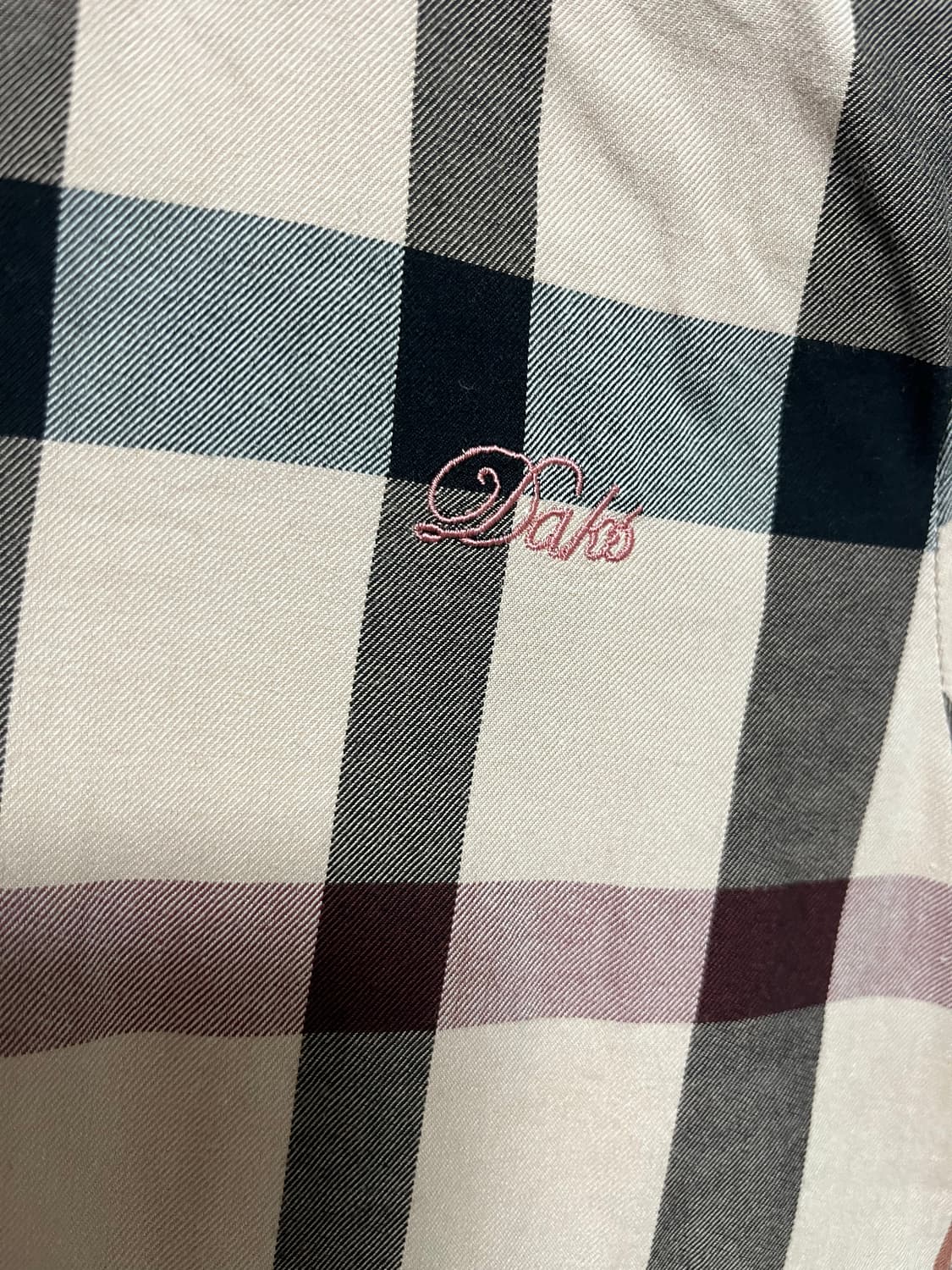 닥스 키즈 체크무늬 긴팔 원피스 상품이미지2