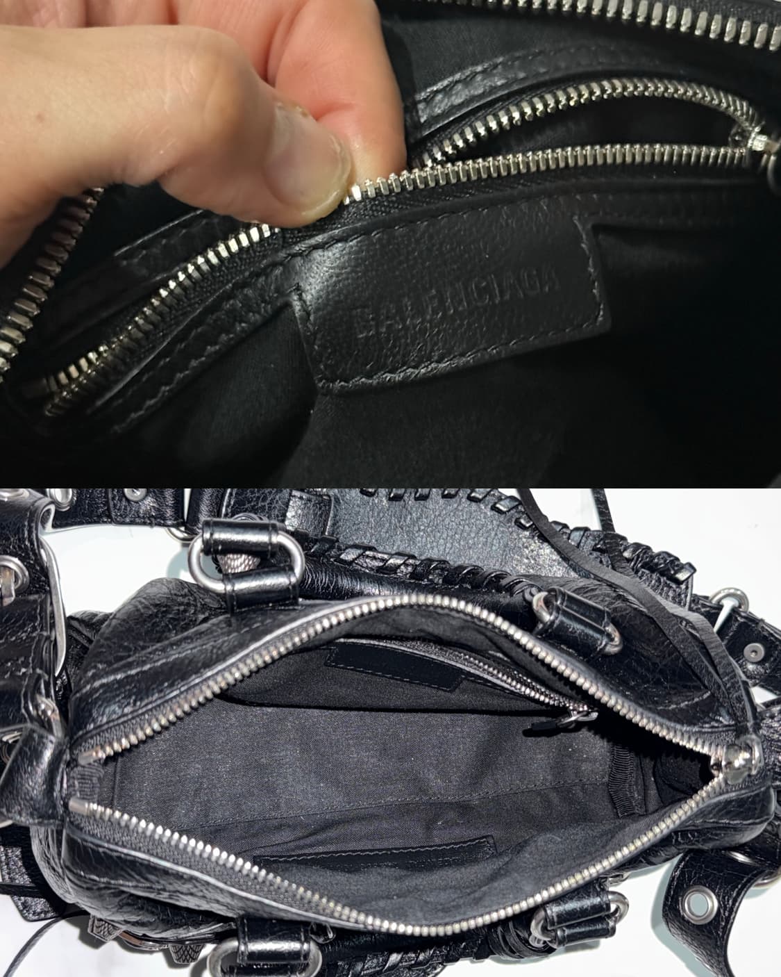 발렌시아가 르 카골 미니 더플 숄더백 블랙 상품이미지8