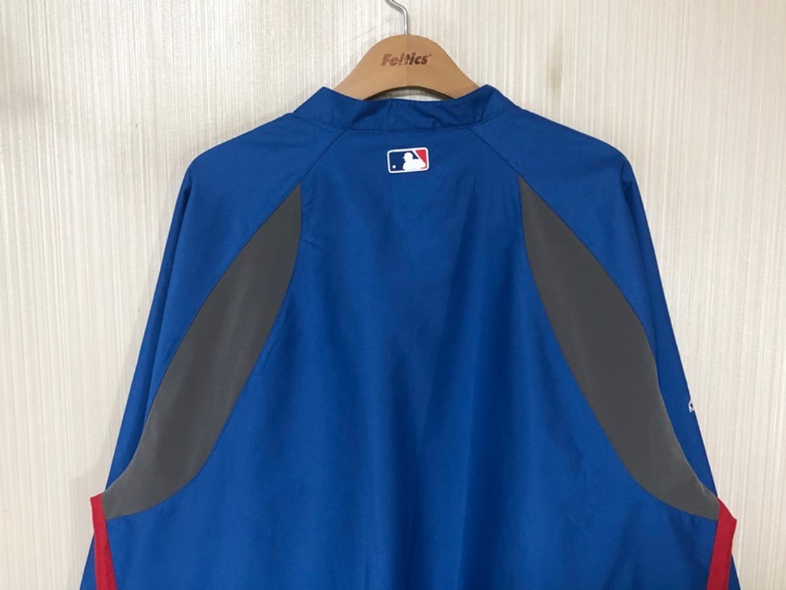 MLB 마제스틱 시카고컵스 어센틱바람막이/웜업풀오버 L 상품이미지9