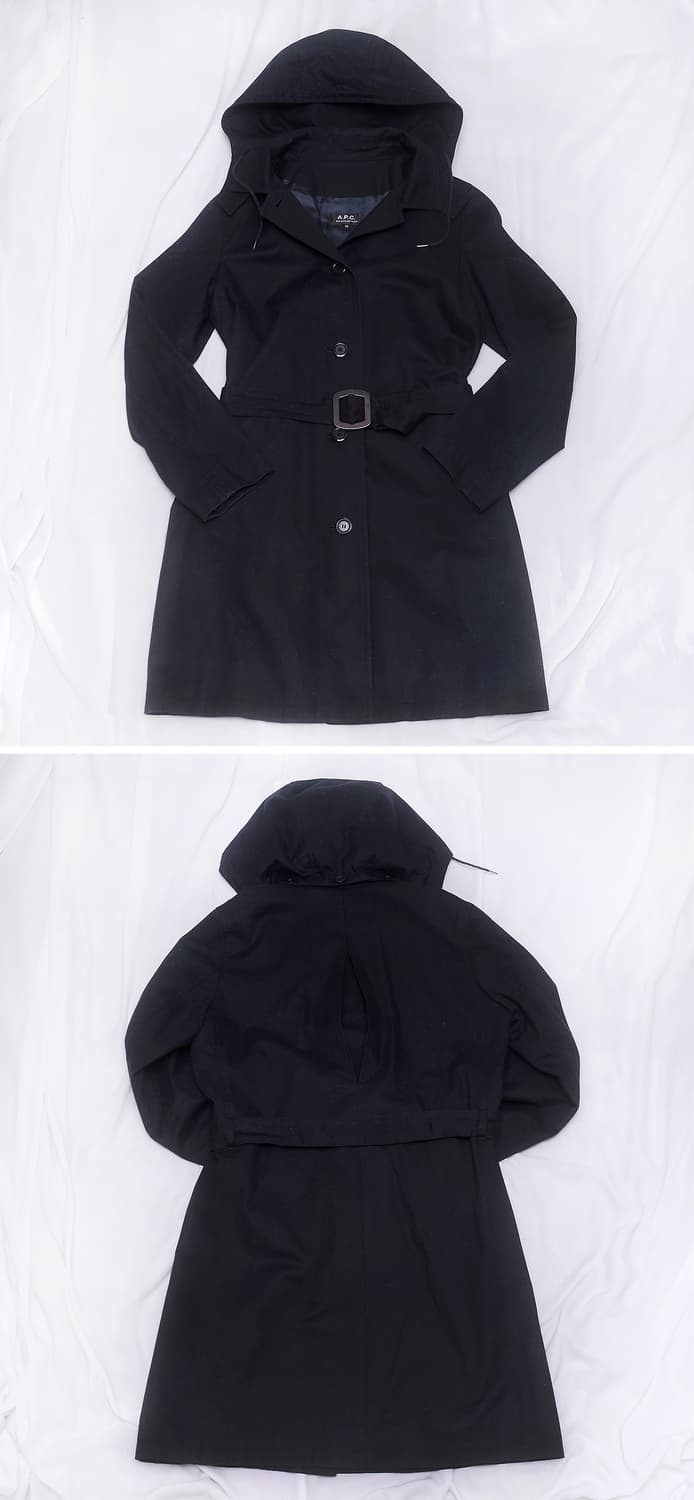 아페쎄 (A.P.C) 후디드 코튼 프렌치 코트자켓 (XS / 85-90) 상품이미지2