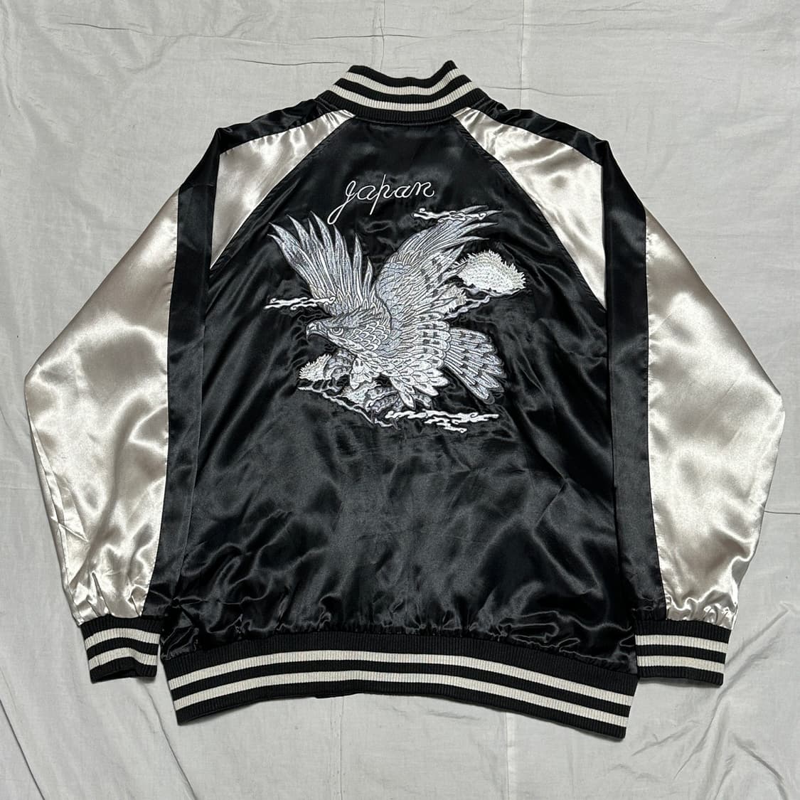 XXXL studio hiro 리버시블 사틴 독수리 용 상품이미지3