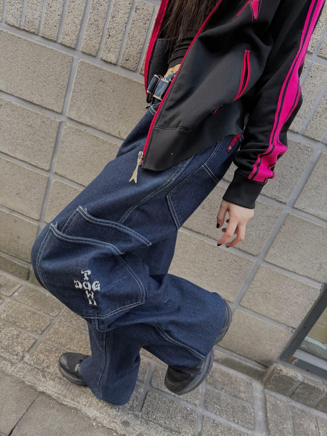 도그타운 와이드 올드스쿨 무드 데님 팬츠 상품이미지1