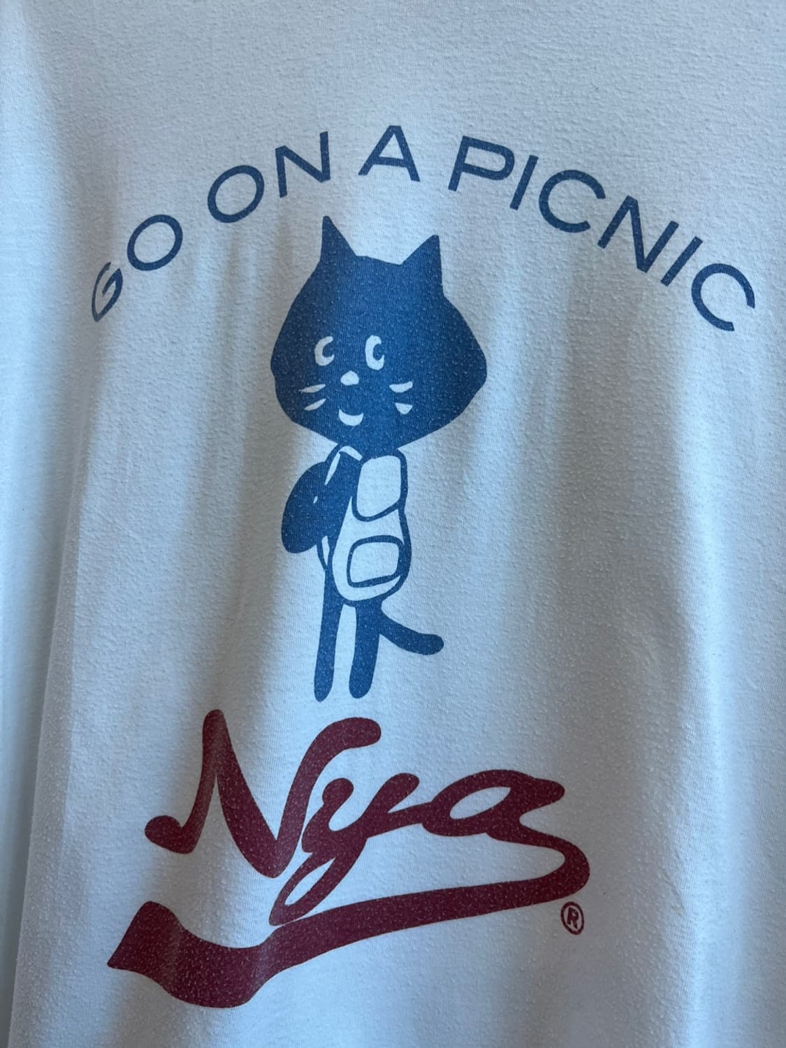 Ne-net 네넷 고양이 NYA 반팔 티셔츠 상품이미지2
