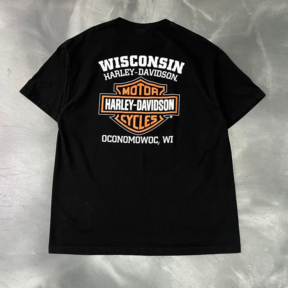  할리데이비슨 프린팅 반팔티 y15717 상품이미지2