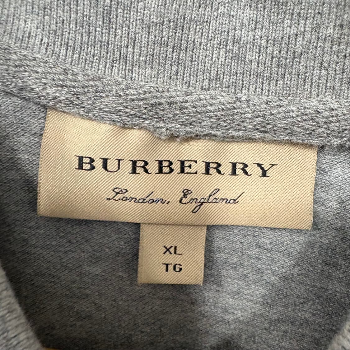 버버리 코튼 폴로셔츠 상품이미지3