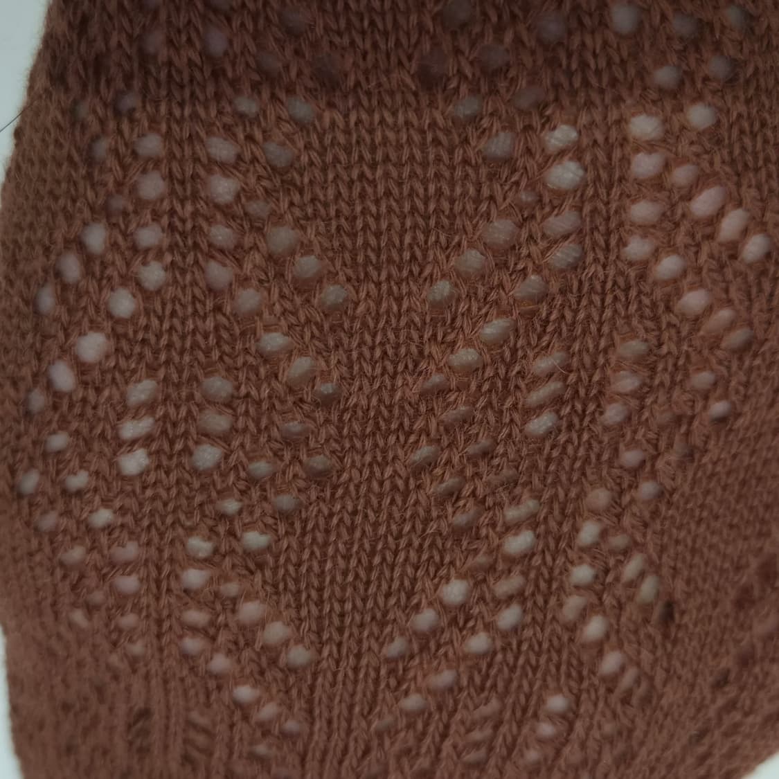 브라운 펀칭 니트 롱삭스 상품이미지5