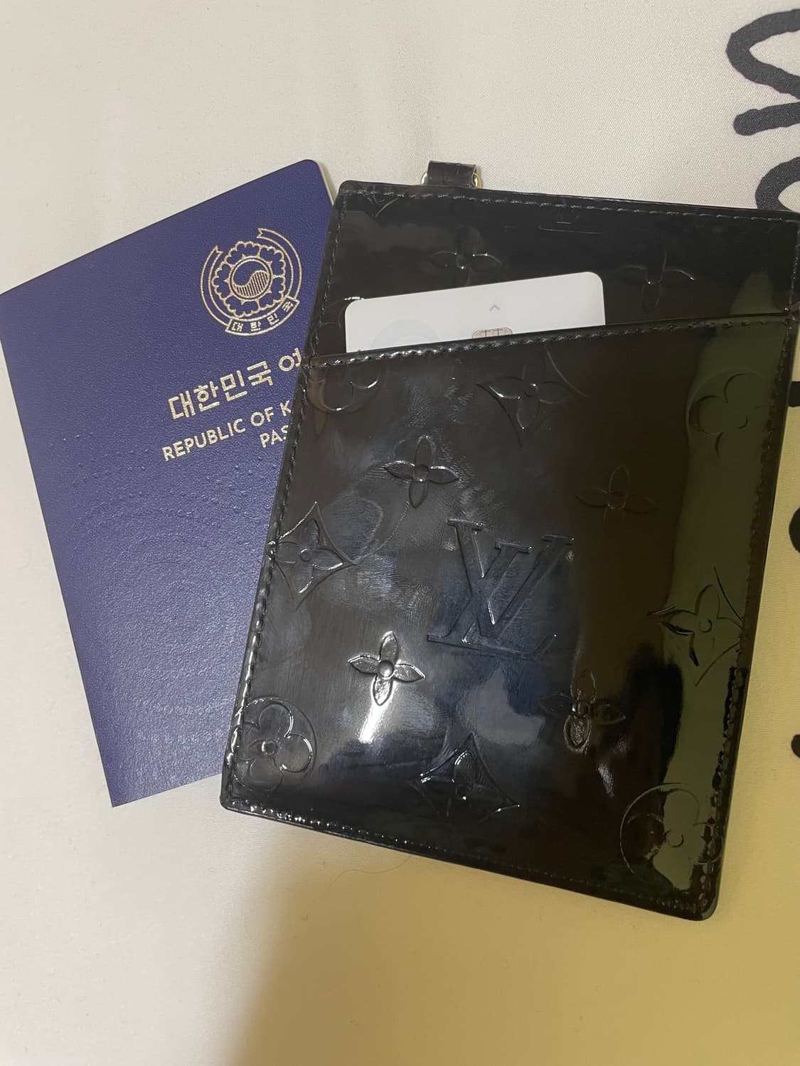 루이비통 업사이클링 여권지갑/ 여권케이스 상품이미지1