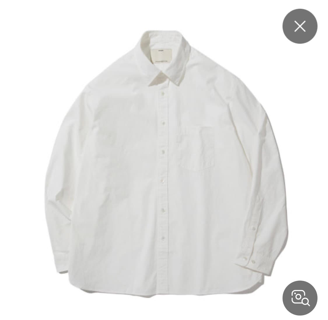 (2) 포터리 컴포트셔츠 화이트 상품이미지1