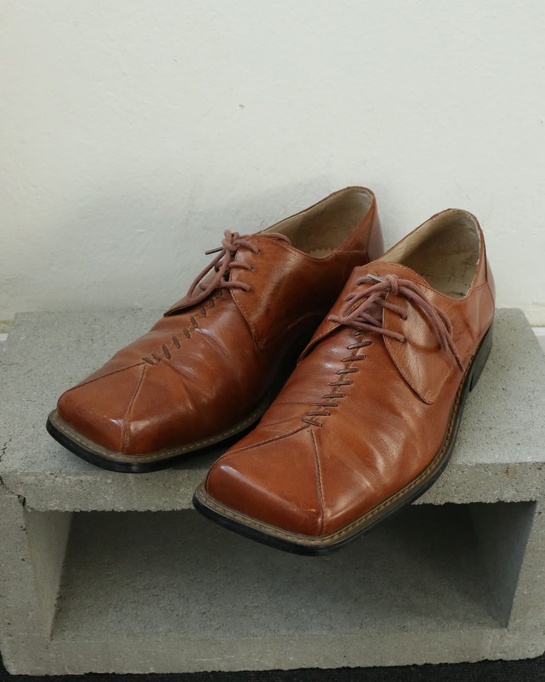 레더 스퀘어토 드레스 슈즈 상품이미지4