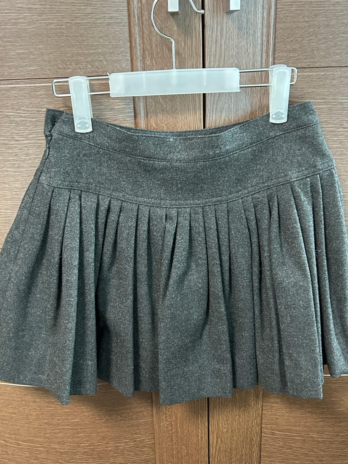 더바넷 Karelian Pleats Mini Skirt (차콜 S) 상품이미지2