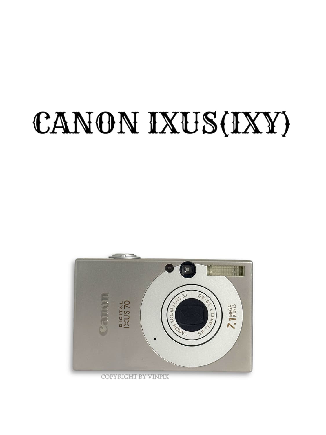 |박스🩶| 캐논 익서스 70(ixus 70) 디지털 카메라 디카 상품이미지1