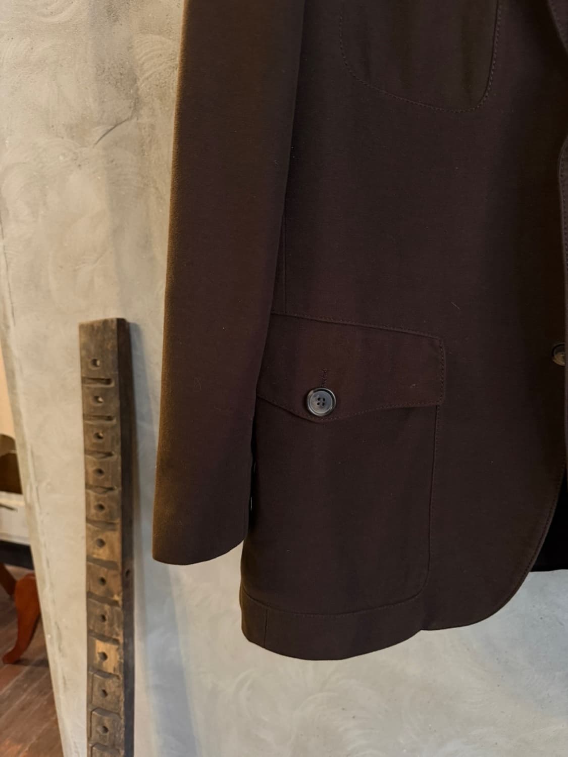 휴고보스 블랙라벨 몰스킨 헌팅 자켓 100 상품이미지5