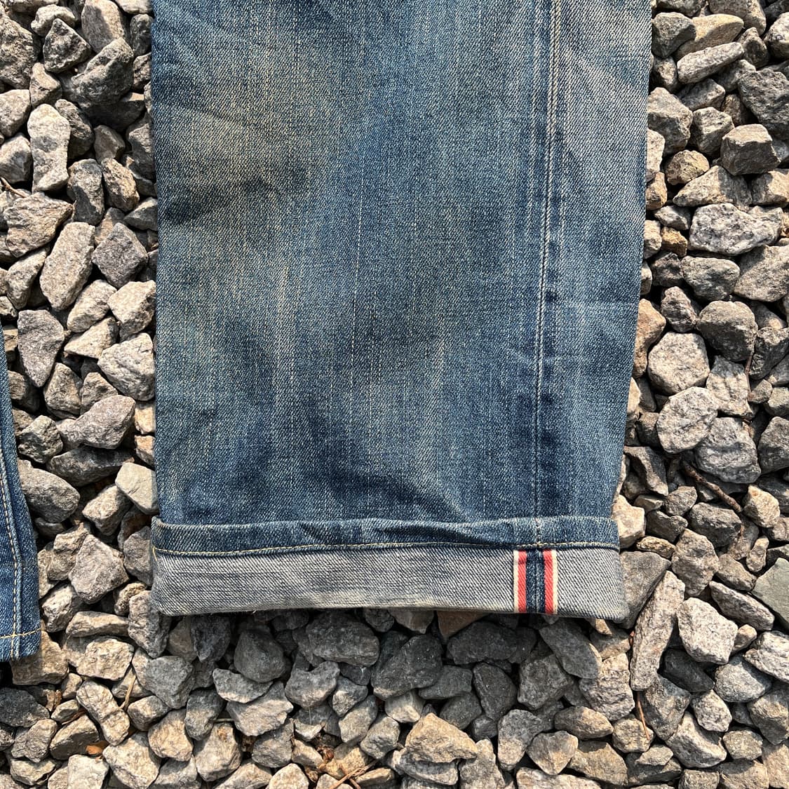 90s에드윈(JAPAN) 505ZX 신치백 셀비지 데님(실측확인) 상품이미지5