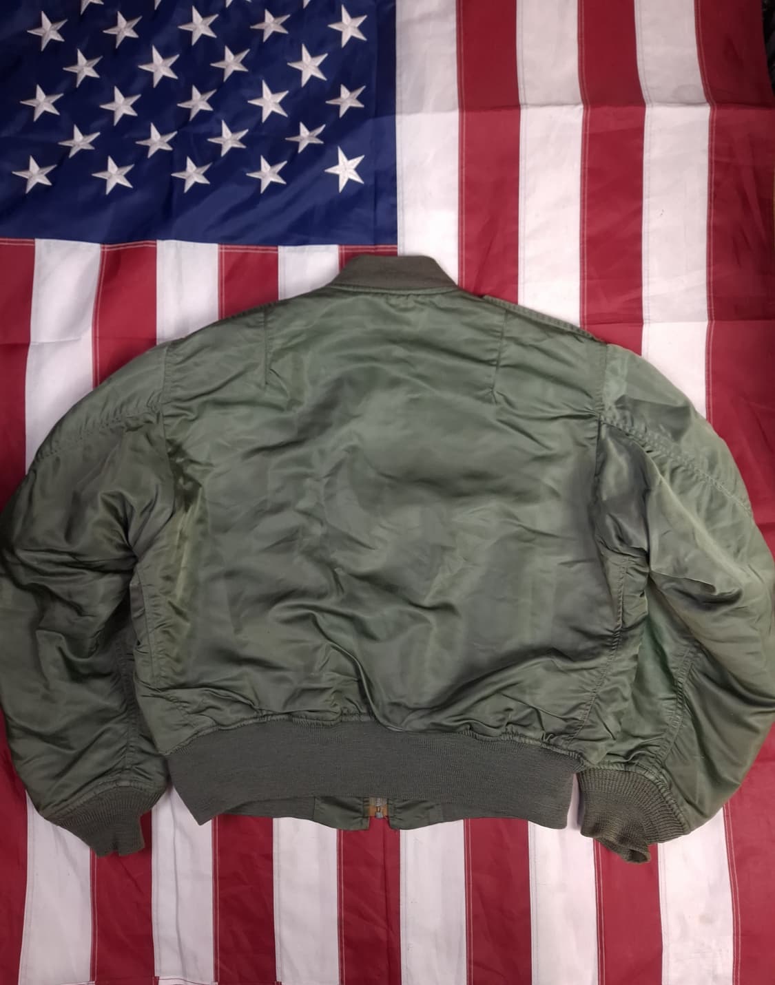 오리지날 미공군 지급용 70's 알파사 L-2B 항공자켓 상품이미지9