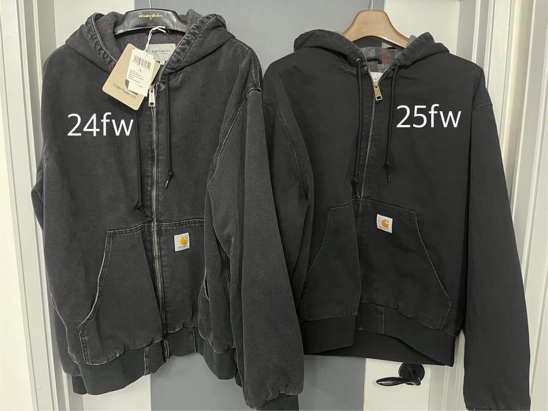 칼하트 wip og 메이틀랜드 액티브 자켓(24fw) 블랙 L (새상품) 상품이미지4