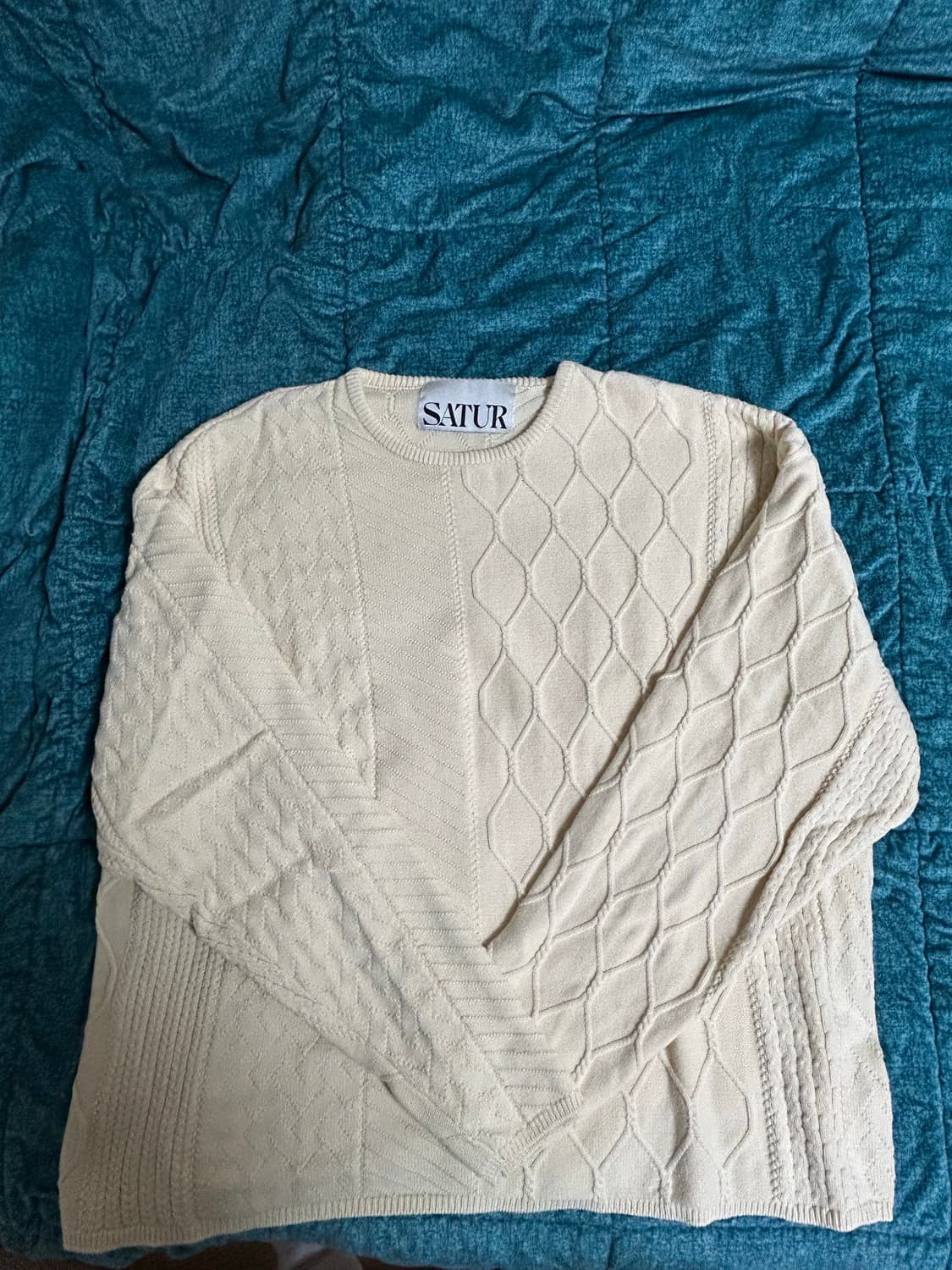 세터 아이보리 니트 상품이미지1