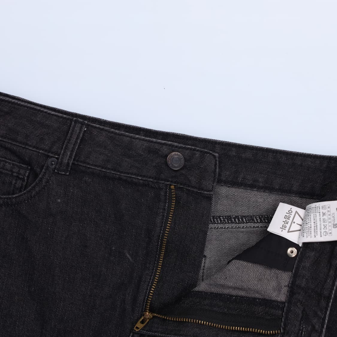 M 탑텐 여성 흑청데님 스커트 0210H2 상품이미지3