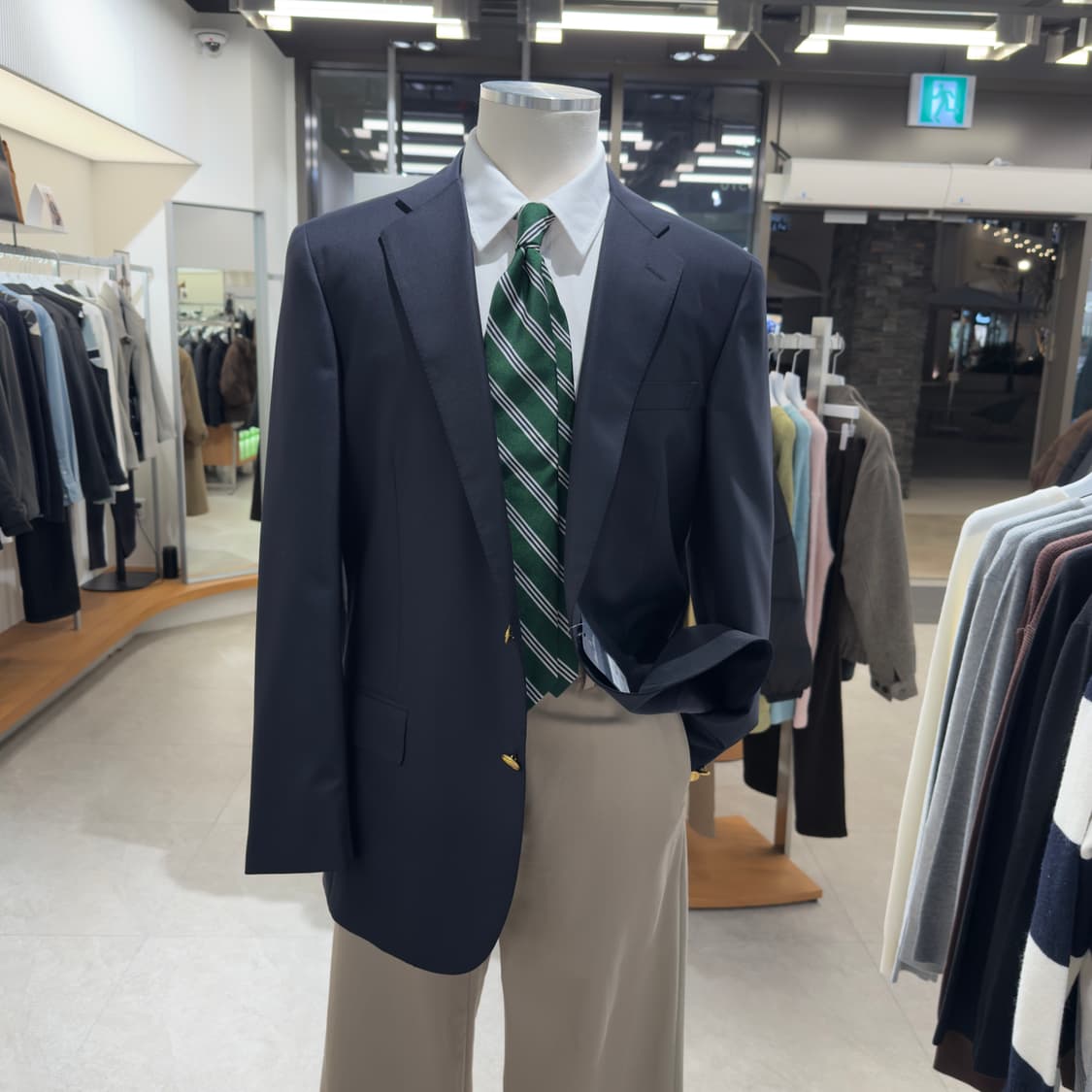 브룩스브라더스 클래식 금장 네이비 자켓[BBJBMM5978] 상품이미지2