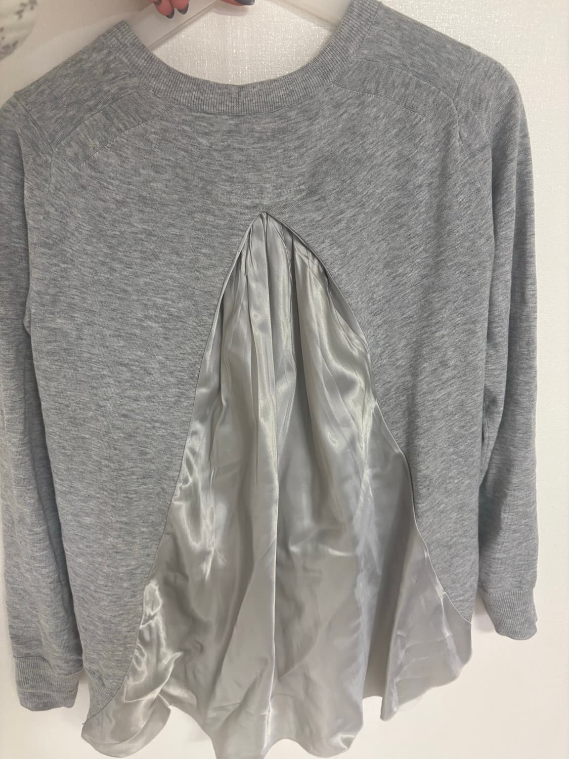 사카이 백드레이프 가디건 상품이미지2