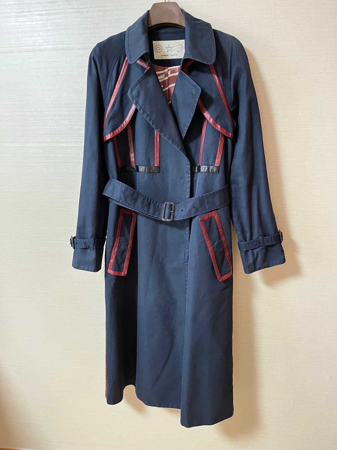 츠모리 치사토 트렌치코트 네이비 TSUMORI CHISATO 상품이미지1