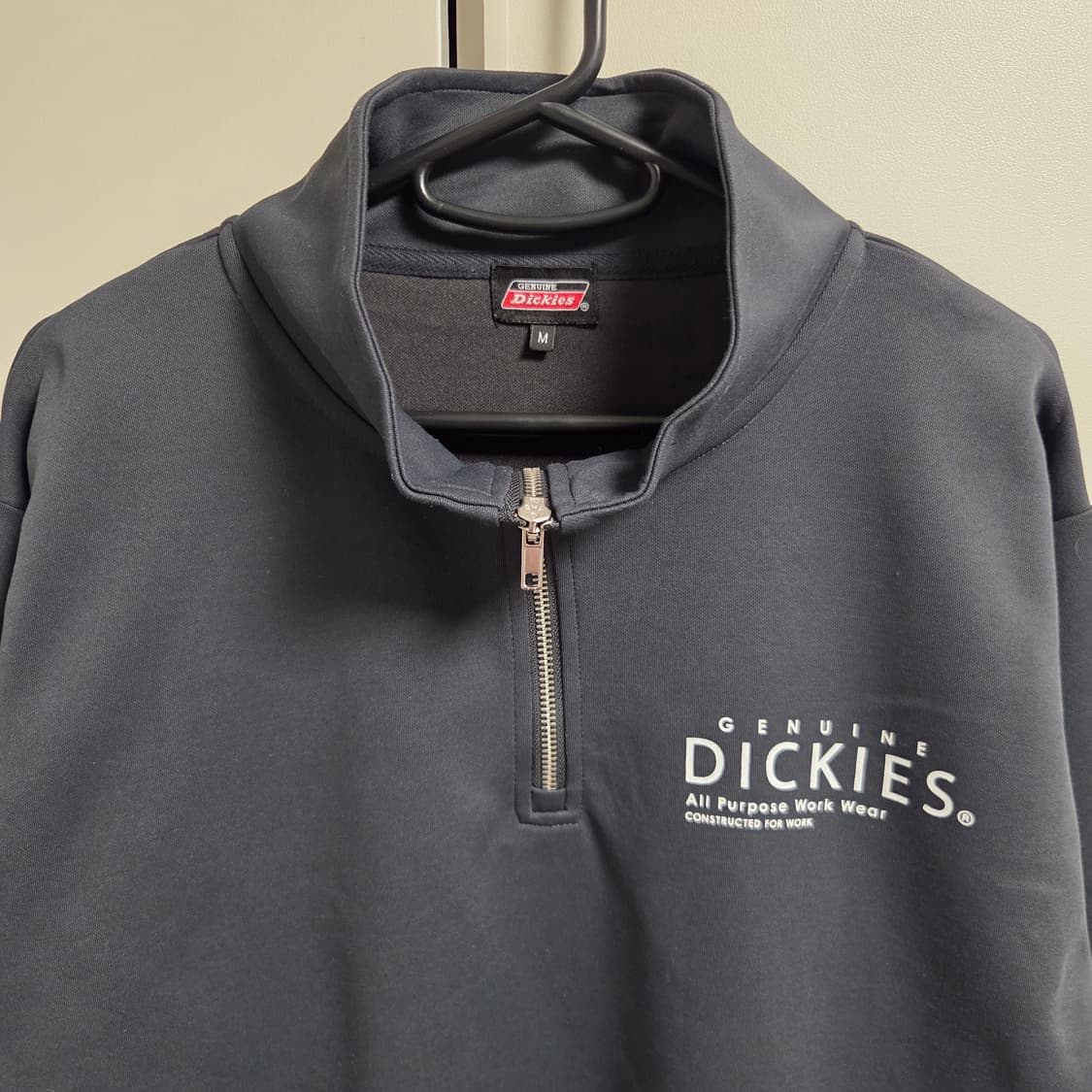Dickies 하프넥 집업 티셔츠 L(100) 상품이미지2