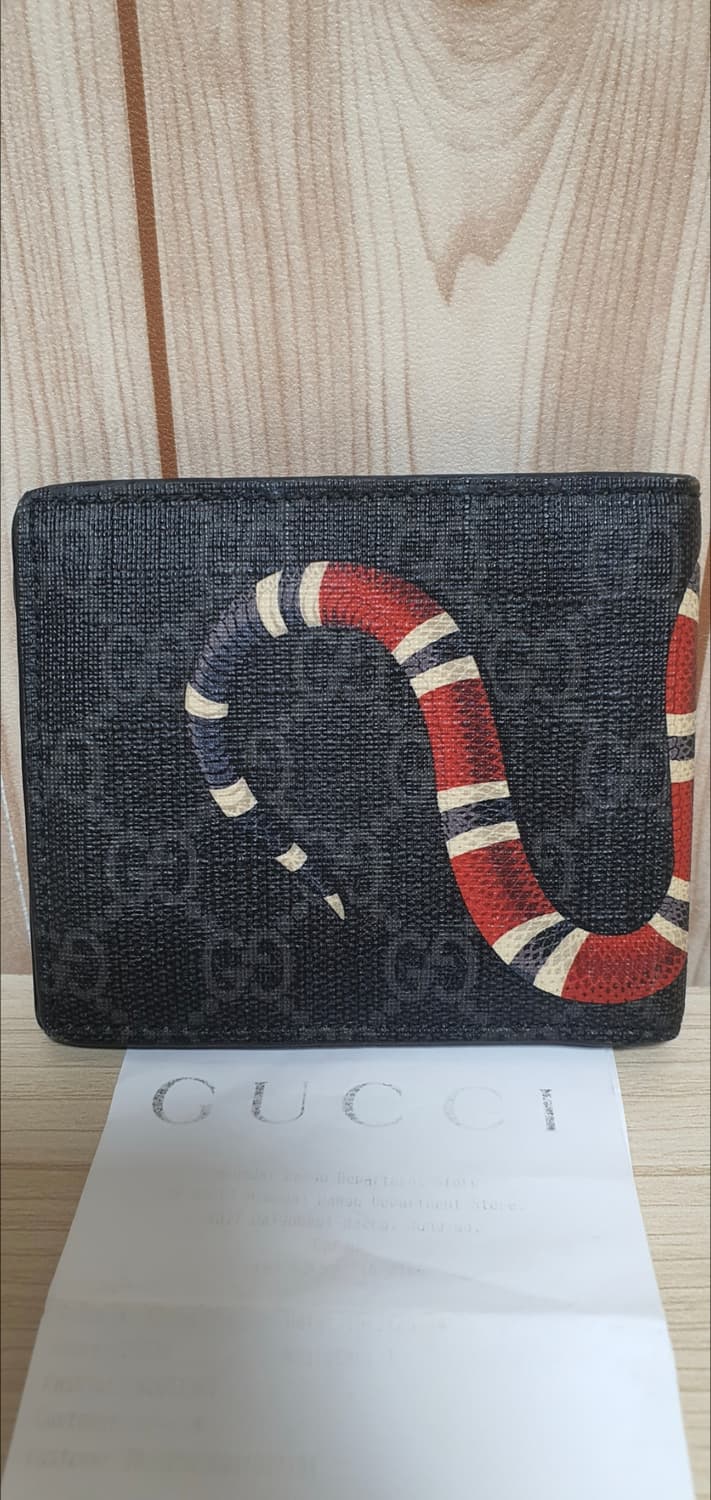 구찌 스네이크 지갑/반지갑 정품S급(영수증O) 상품이미지3