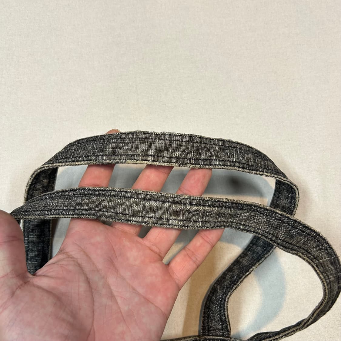 요시다 포터 온스 코튼 블랙 데님 숄더백 토트백 P06 상품이미지9