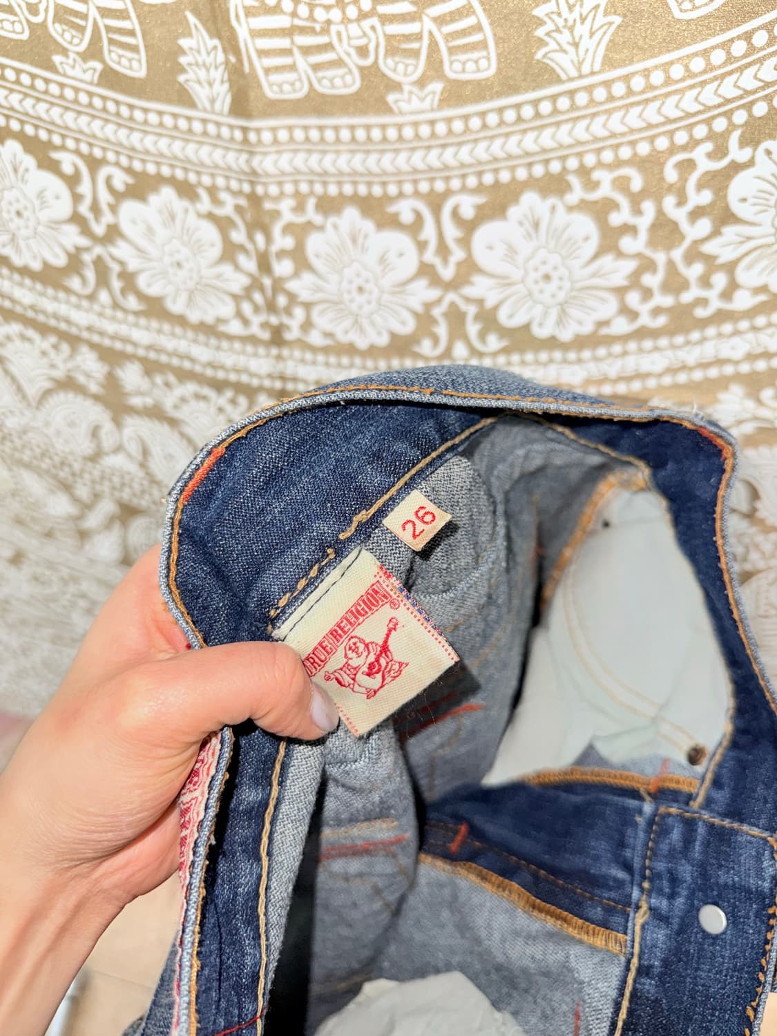 트루릴리젼 여성 부츠컷 데님팬츠  상품이미지8