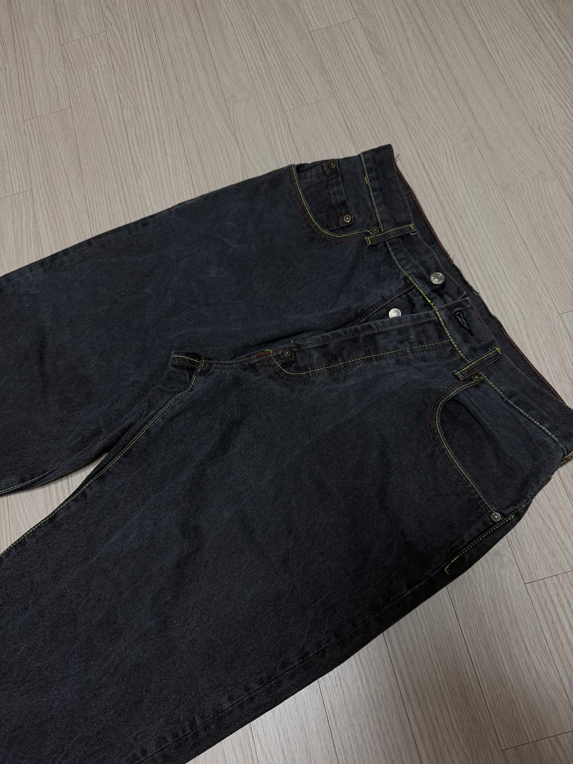 에비수 빅로고 희귀 데님 36 상품이미지3