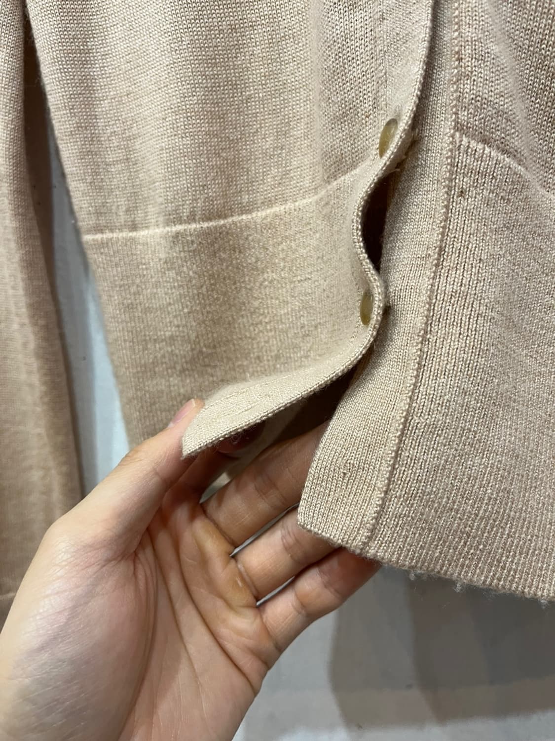 클럽모나코 실크 캐시미어 블렌드 가디건 우먼즈 xs 상품이미지5