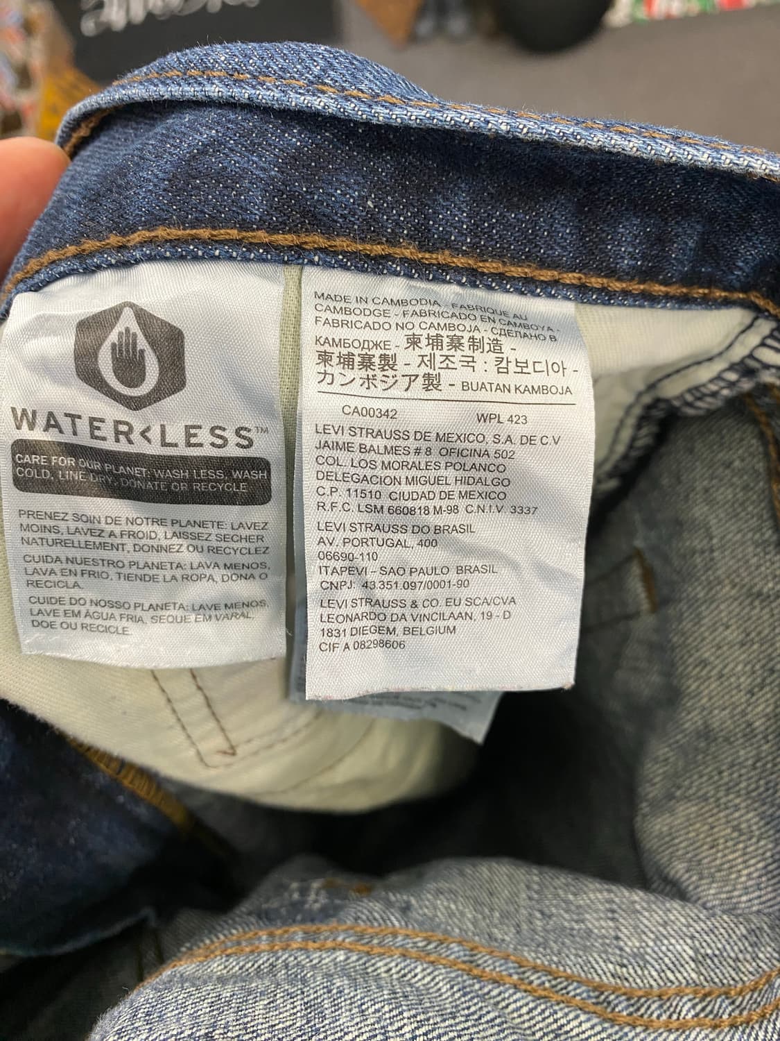 Levis 리바이스 527 데님팬츠 상품이미지8