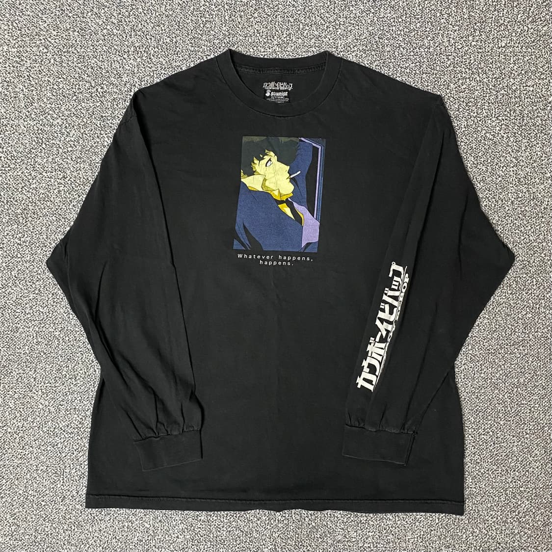 카우보이비밥 블랙 롱슬리브 오피셜 XL 상품이미지1