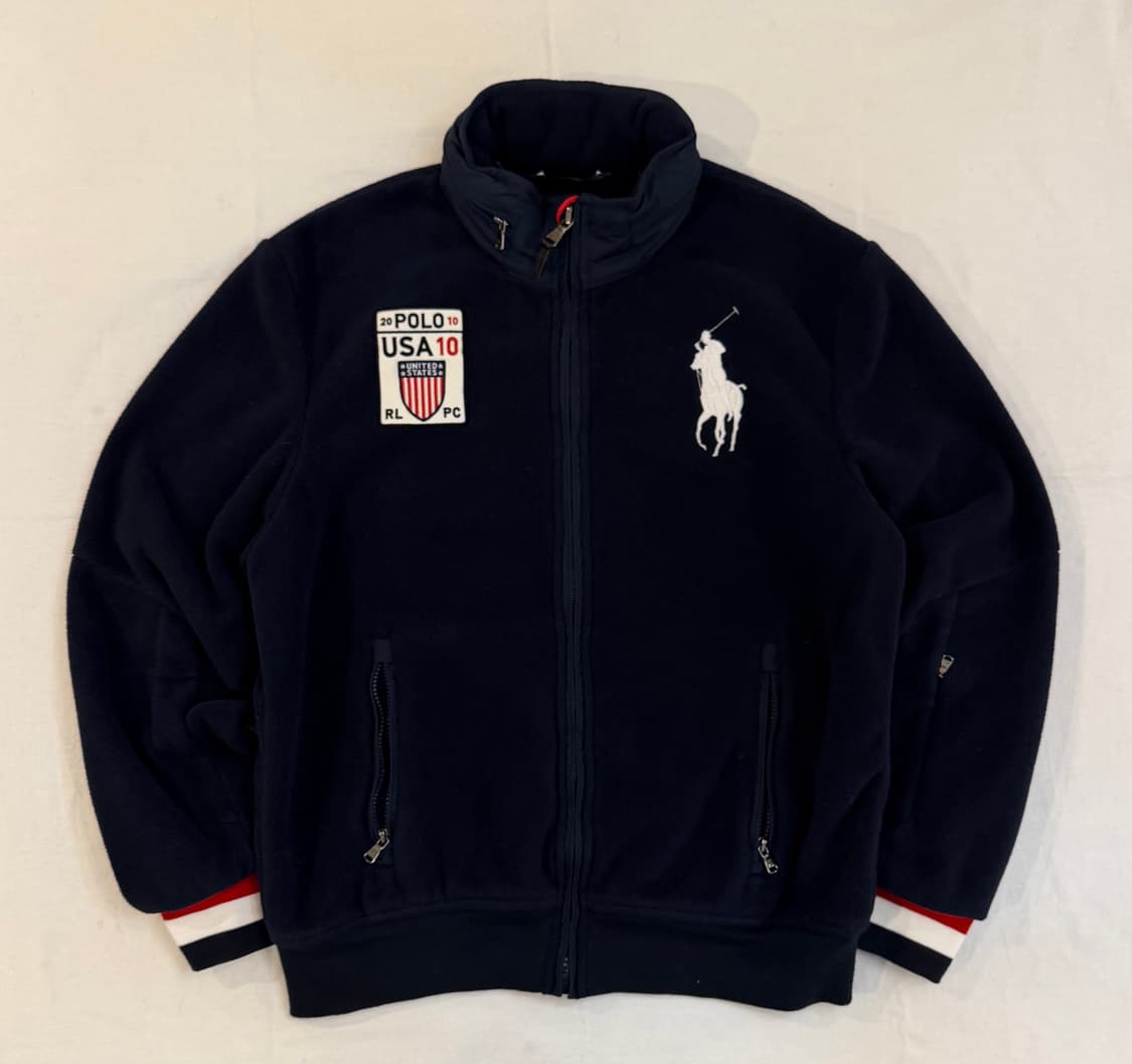 폴로 랄프로렌 빅포니 치프키프 성조기 플리스 네이비 상품이미지2