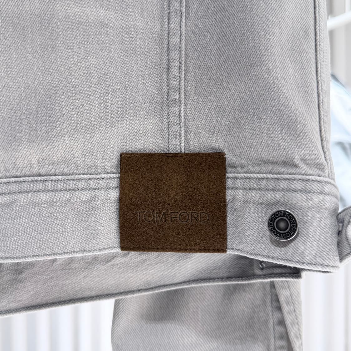 (S+/L) / 톰포드 빈티지 워싱 연데님 자켓 상품이미지5