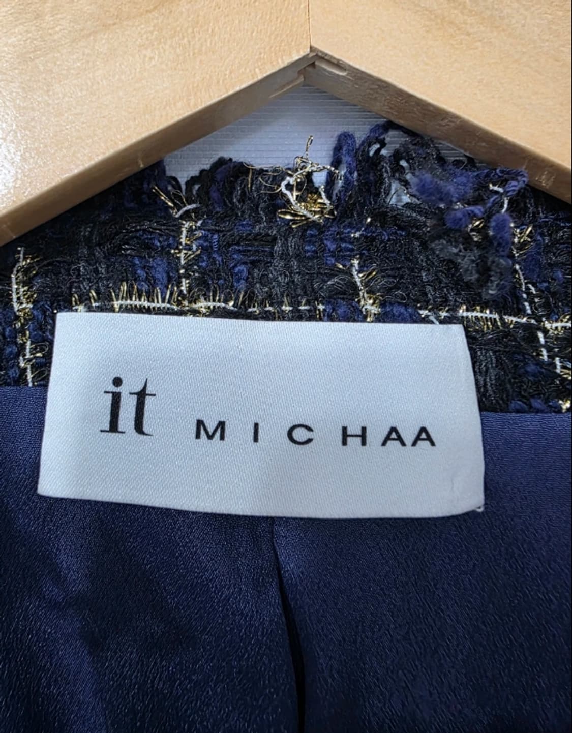 미샤 트위드 숏 자켓 ~44반 상품이미지7