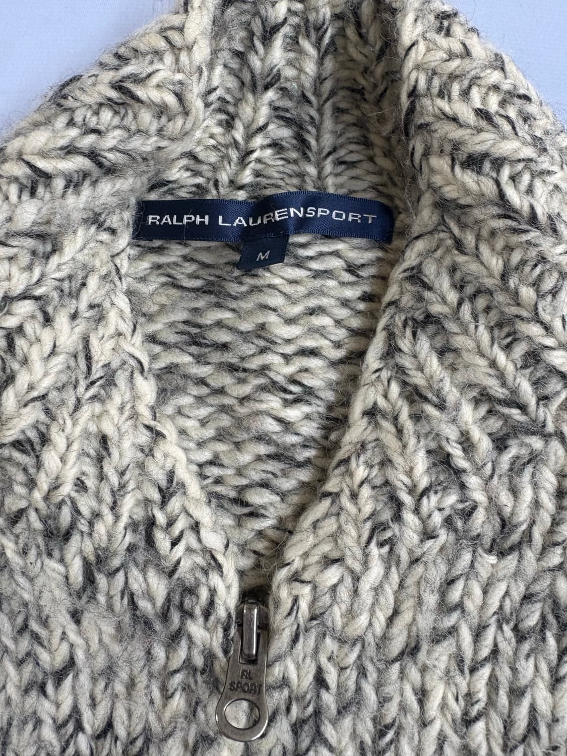 폴로 랄프로렌 빈티지 니트 집업 상품이미지4