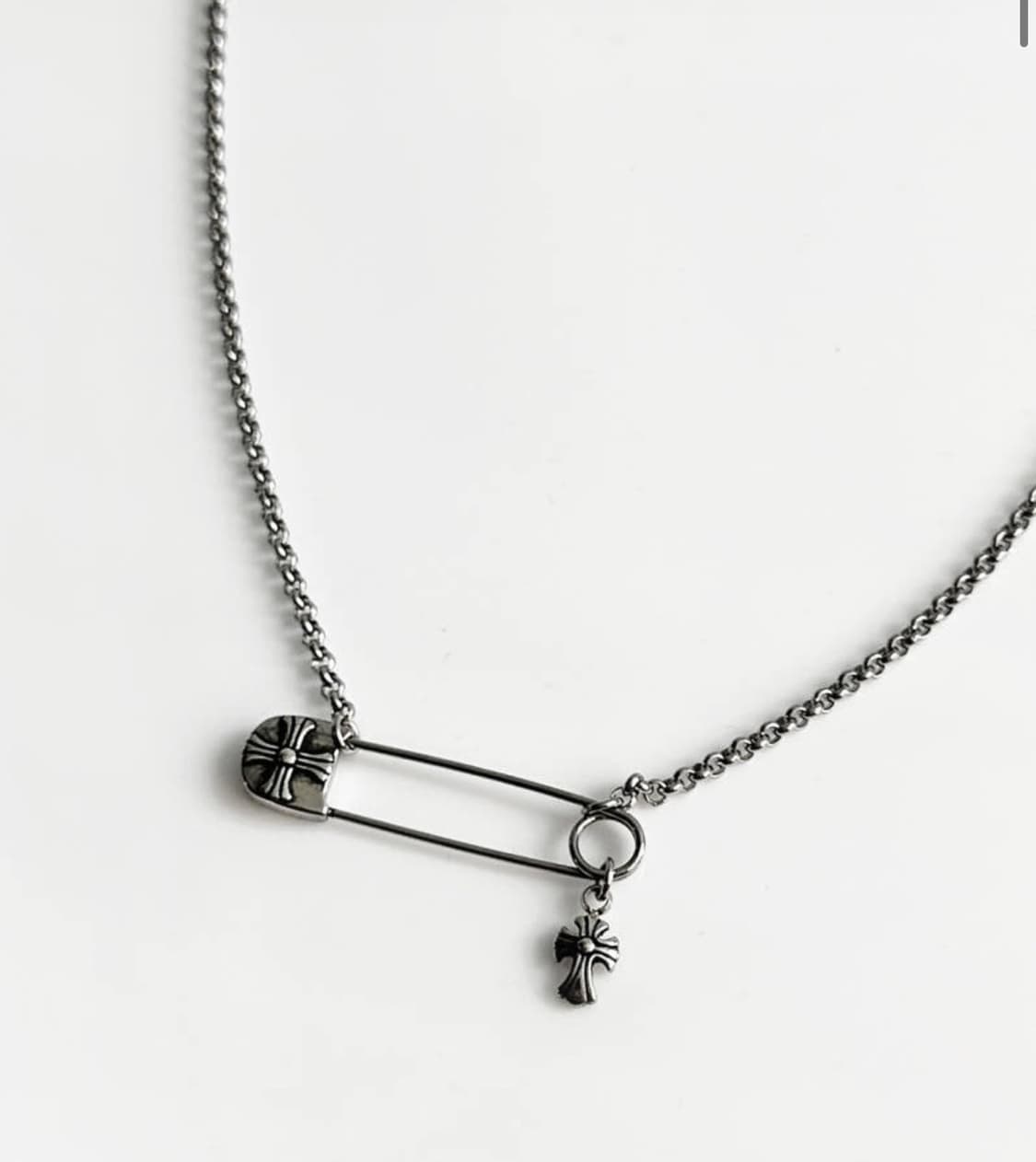 옷핀 목걸이 상품이미지1